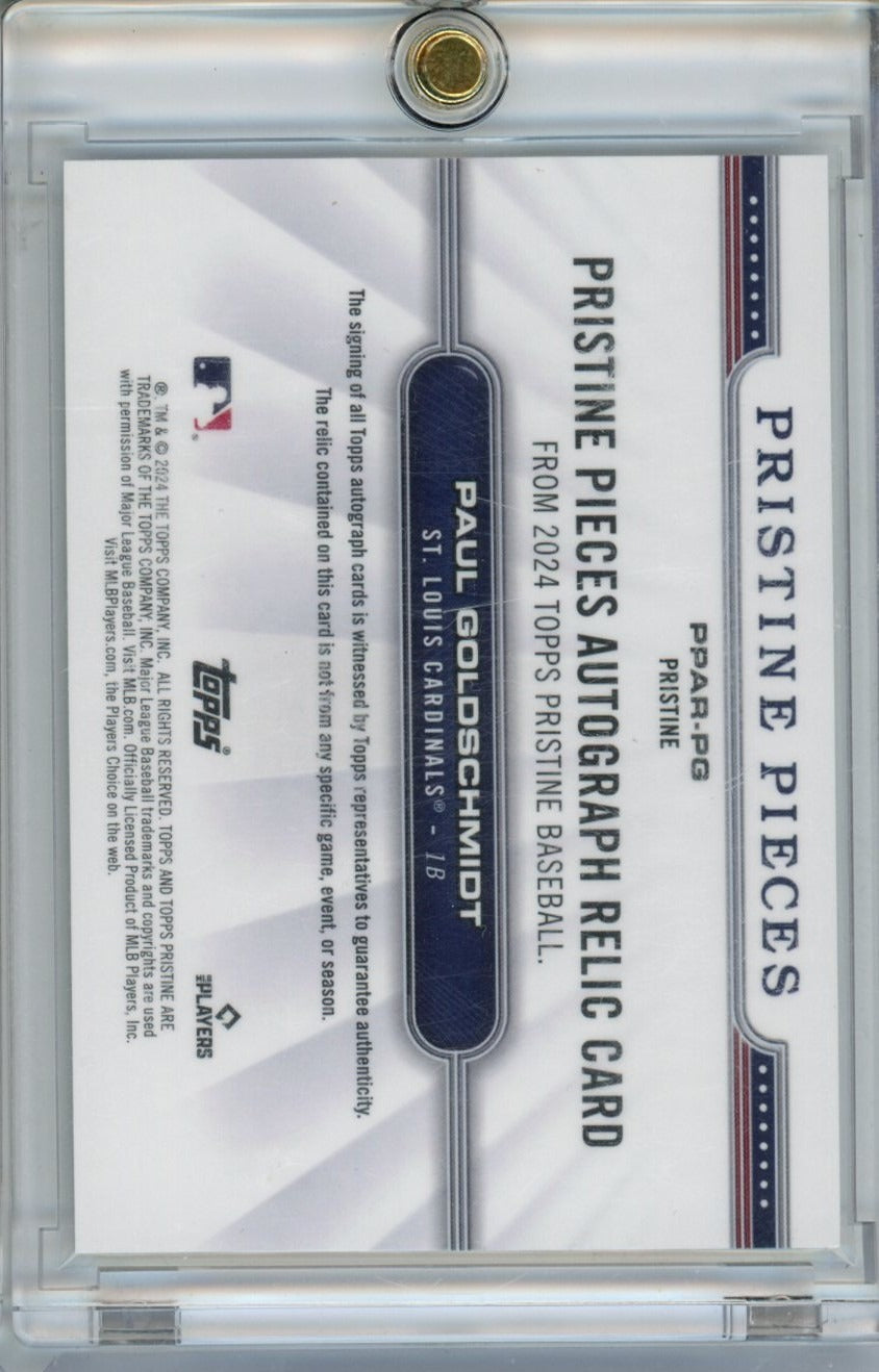 2024 Topps Pristine #PPAR-PG Paul Goldschmidt Pristine /99 — back