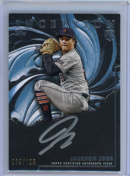 2025 Topps Inception #IS-JJ Jackson Jobe /125 — front