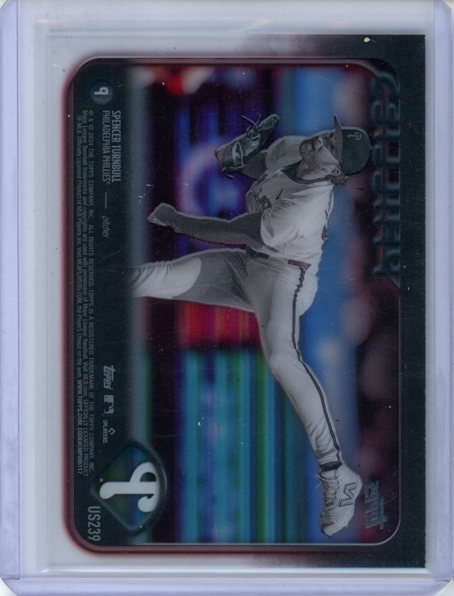 2024 Topps Update #US239 Spencer Turnbull /10 — back
