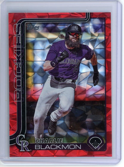 2025 Topps #311 Charlie Blackmon /5 — front