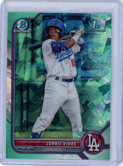 2022 Bowman #BCP-24 Jorbit Vivas /55 — front