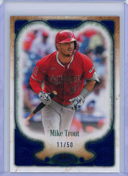 2026 Topps Tier One #39 Mike Trout /50 — front