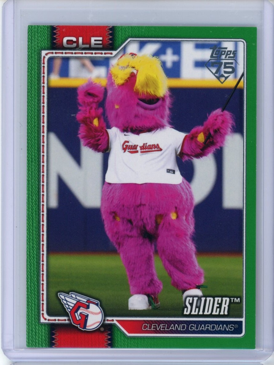 2026 Topps #M-25 Slider Mascots /99 — front
