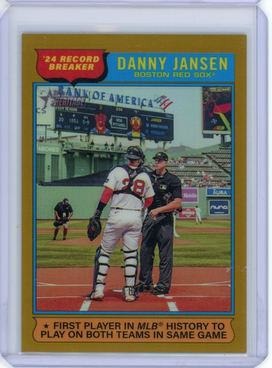 2025 Topps Heritage #6 Danny Jansen /50 — front