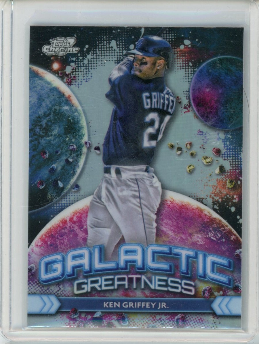 2024 Topps Chrome Cosmic #GG-4 Ken Griffey Jr. Galactic Greatness — front