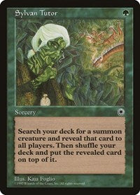 MTG Portal Sylvan Tutor