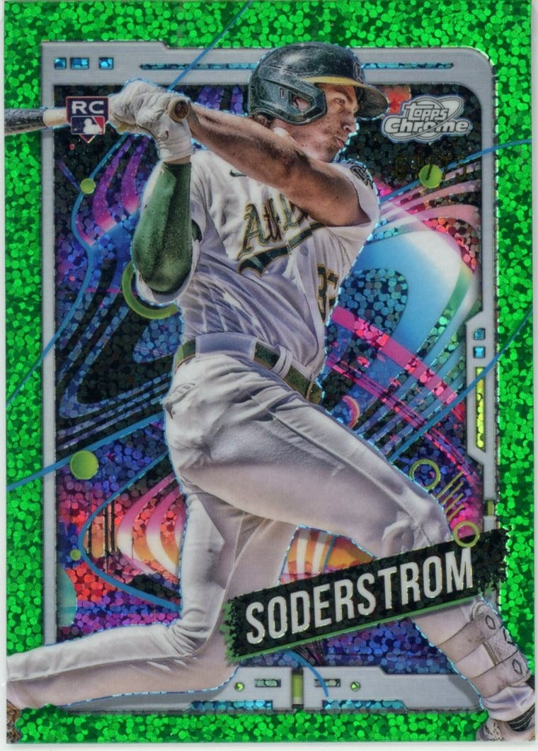 2024 Topps Chrome Cosmic #37 Tyler Soderstrom /75 — front