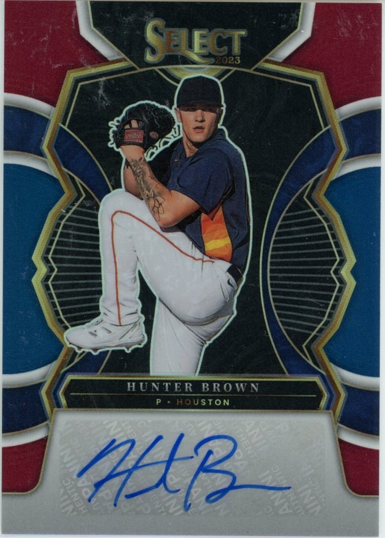 2023 Panini Prizm Select #S-HB Hunter Brown /49 — front