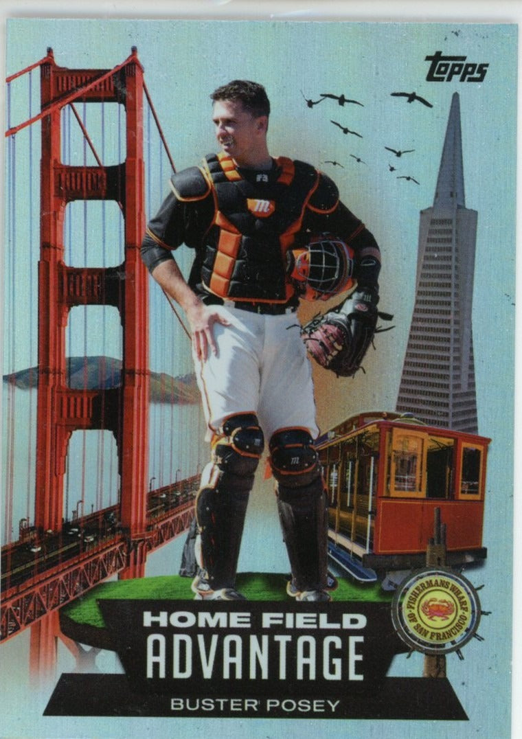 2022 Topps #HA-9 Buster Posey Home Field Advantage — front
