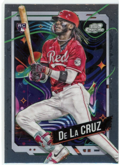 2024 Topps Chrome Cosmic #44 Elly De La Cruz — front