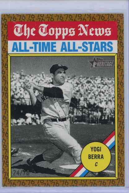 2025 Topps Heritage #344 Yogi Berra — front