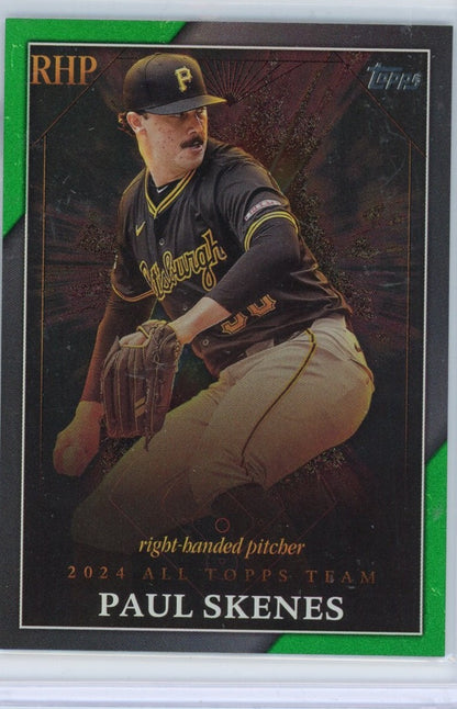 2025 Topps #ATT-7 Paul Skenes 2024 All Topps Team /99 — front