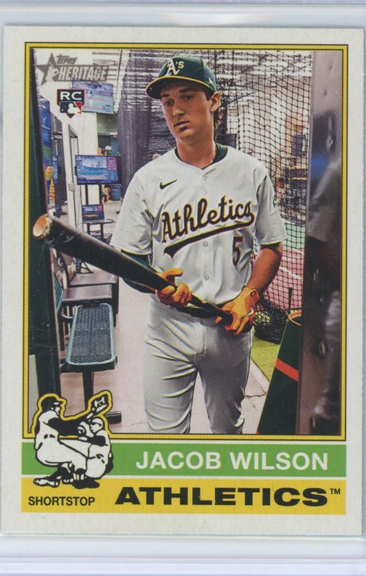 2025 Topps Heritage #15 Jacob Wilson — front