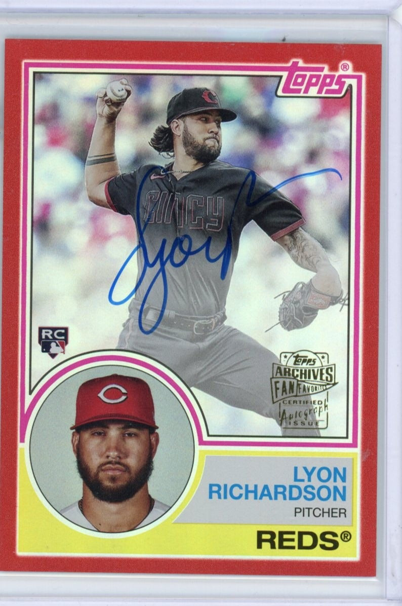 2024 Topps Archives #83FF-LR Lyon Richardson /10 — front