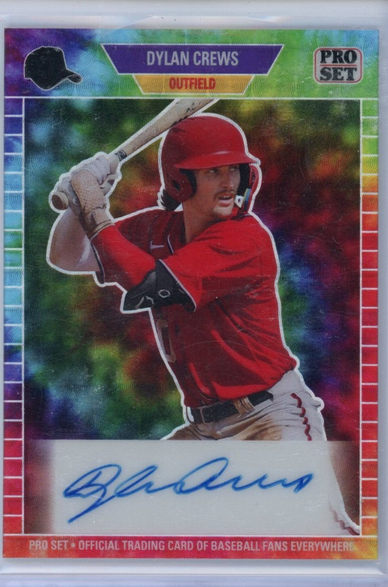 2024 Leaf Pro Set #PSBA-DC1 Dylan Crews /1 — front