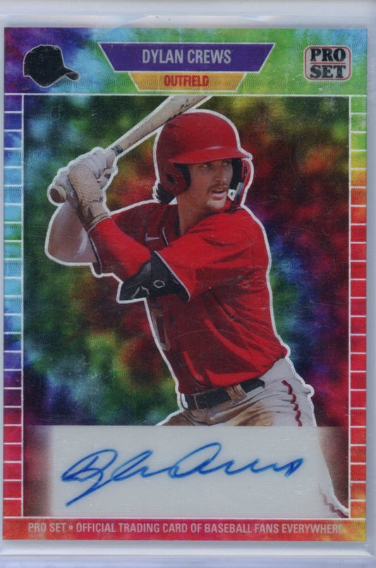 2024 Leaf Pro Set #PSBA-DC1 Dylan Crews /1 — front