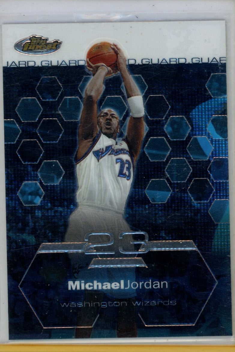 2002-03 Finest #100 Michael Jordan — front