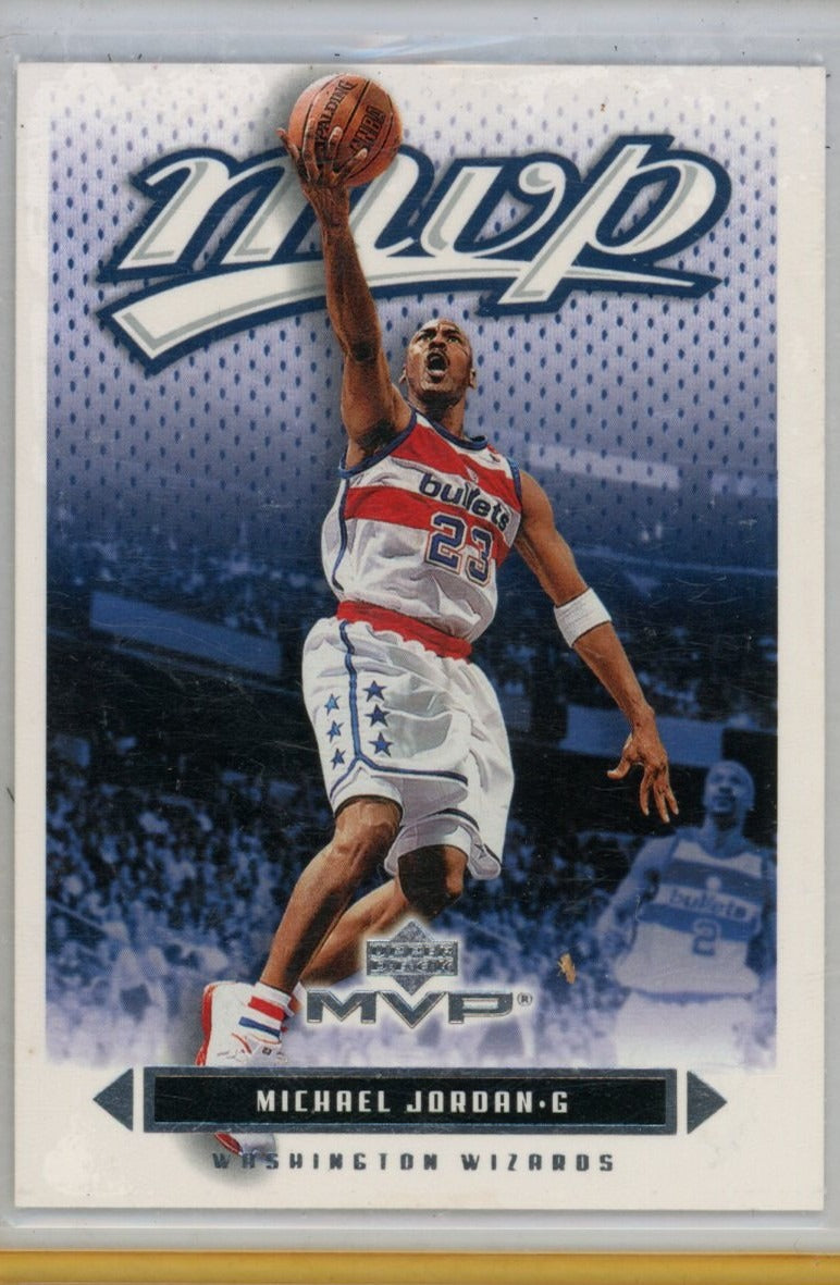2003-04 Upper Deck MVP #190 Michael Jordan Silver — front