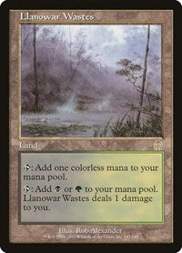 MTG Apocalypse Llanowar Wastes