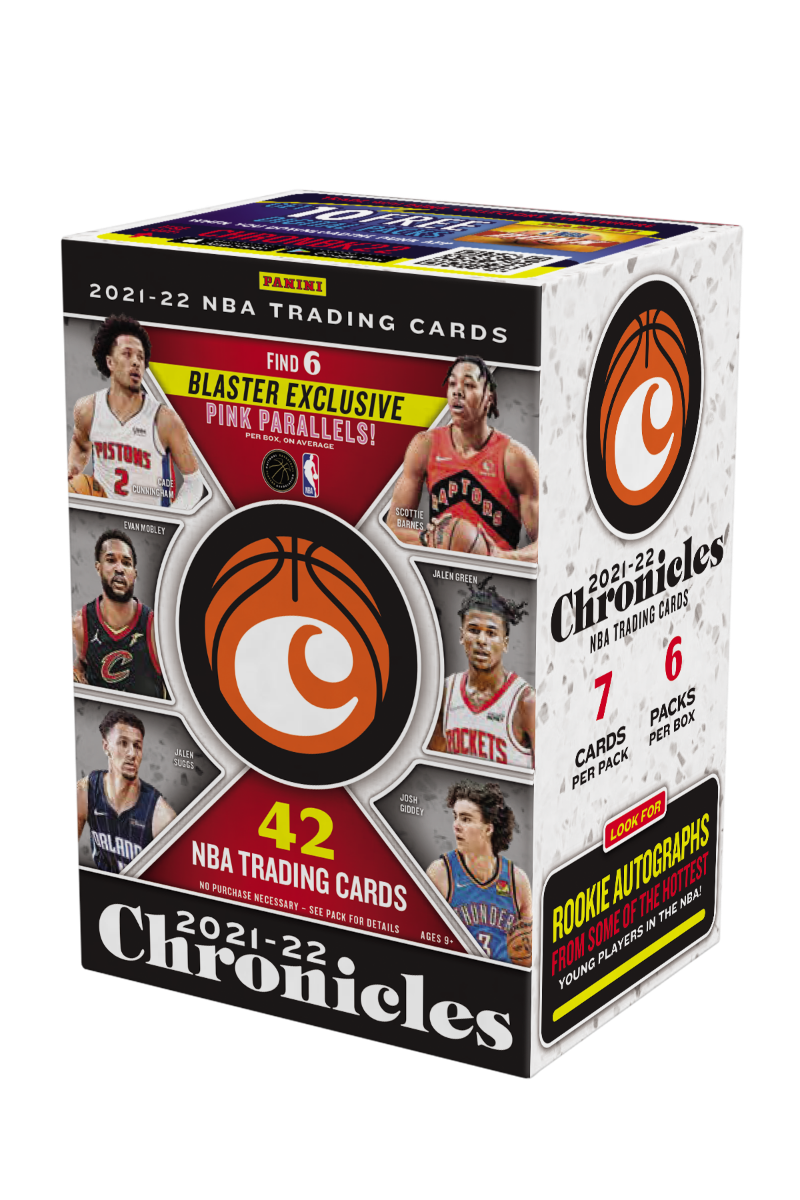 2021/22 Panini Chronicles Basketball 6-Pack Blaster Box