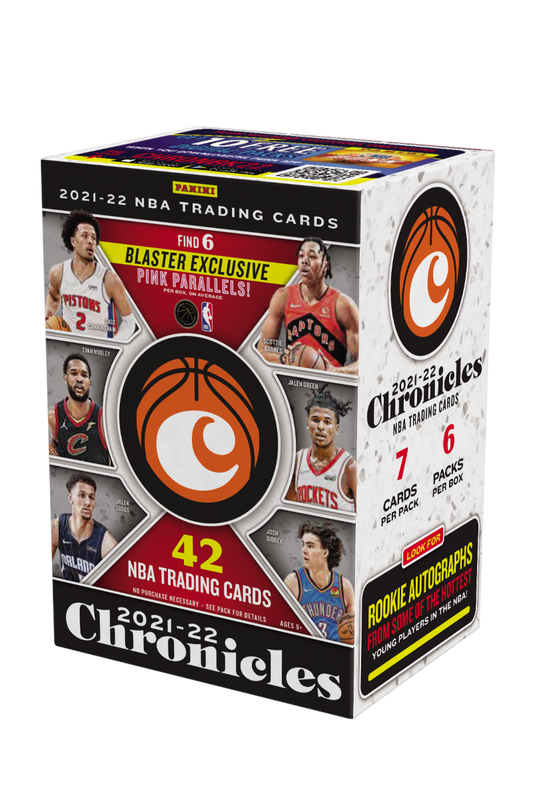 2021/22 Panini Chronicles Basketball 6-Pack Blaster Box