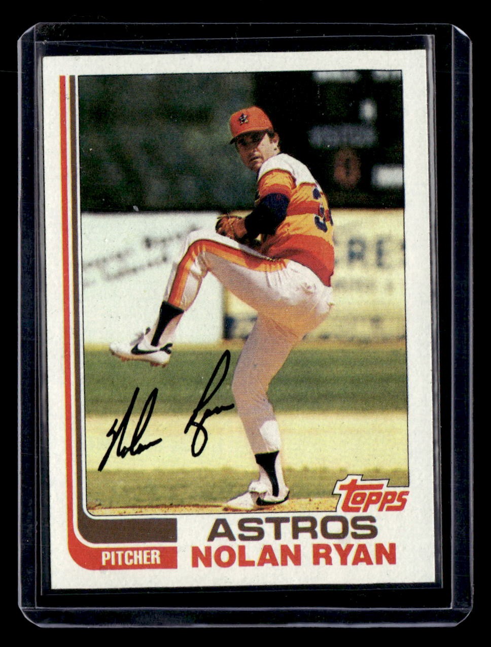 1982 Topps #90 Nolan Ryan Blackless — front