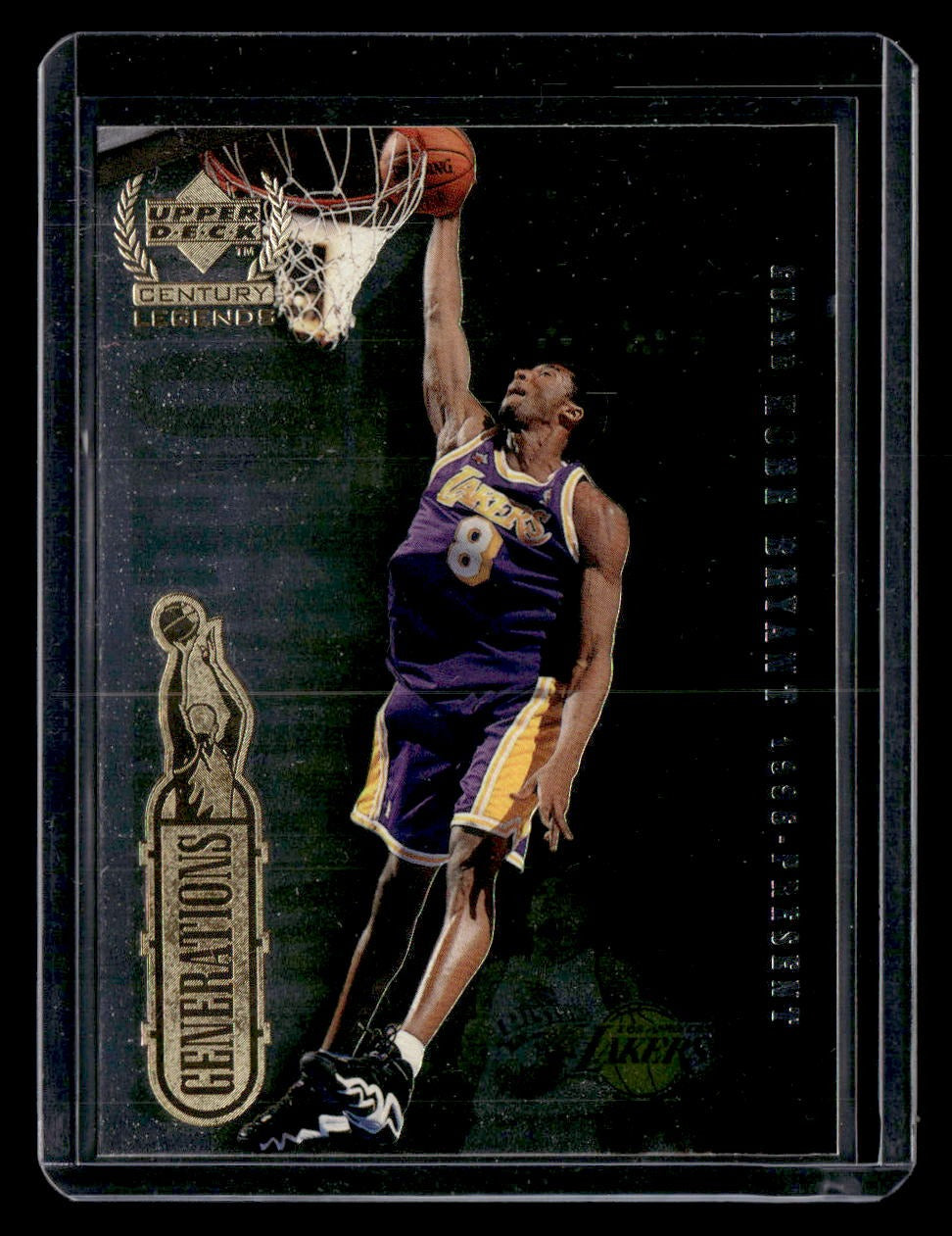 1998-99 Upper Deck Century Legends #NNO Kobe Bryant / Michael Jordan Generations — front