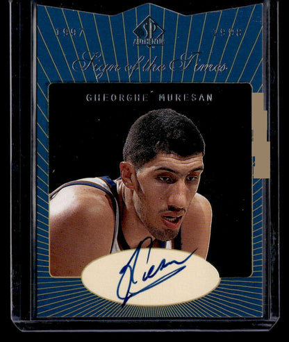 1997-98 SP Authentic #GM Gheorghe Muresan Sign of the Times — front