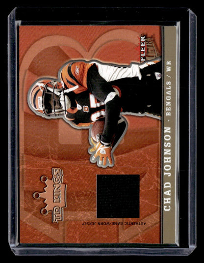 2005 Ultra #11/TK Chad Johnson TD Kings Die Cuts — front