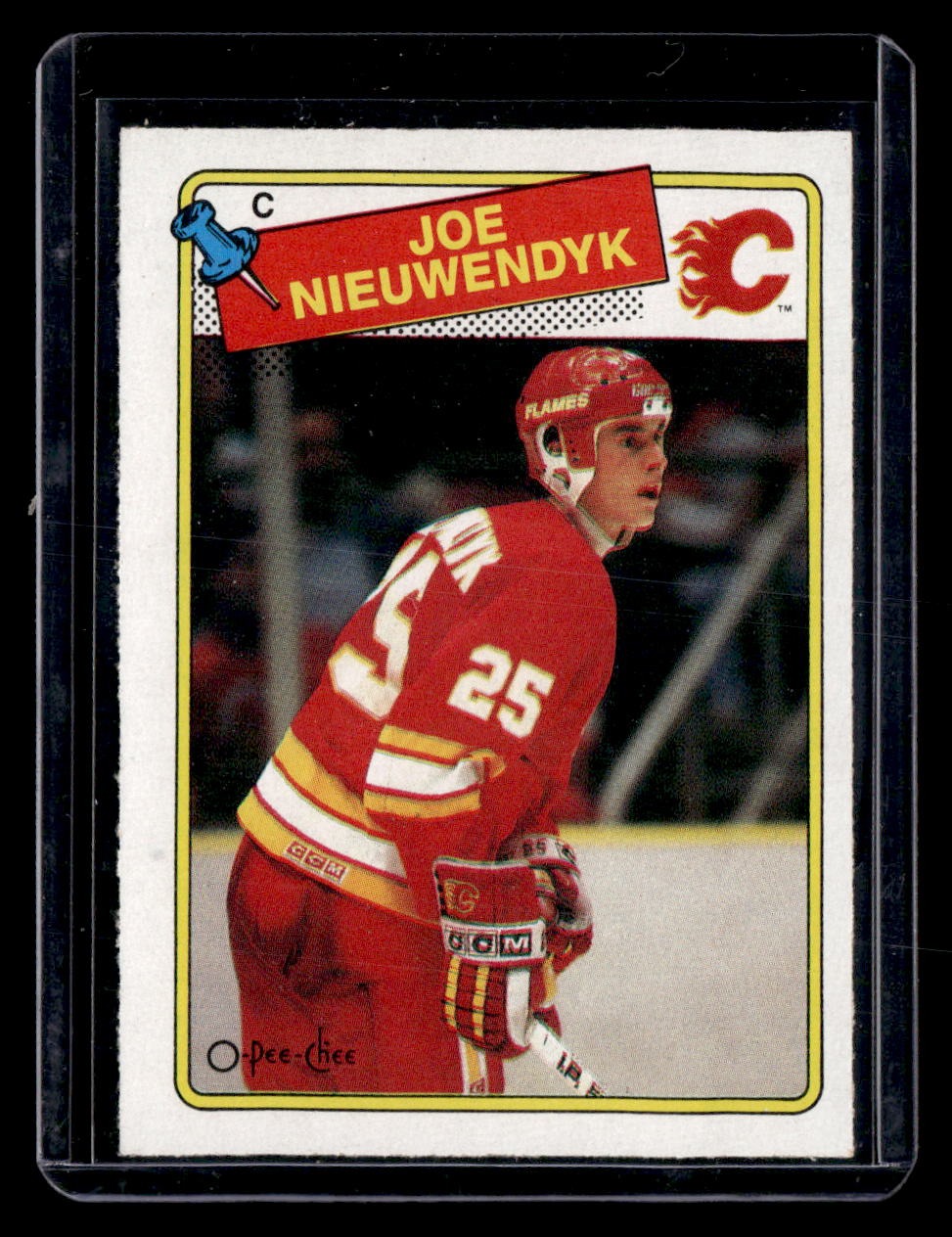 1988-89 Topps #16 Joe Nieuwendyk — front