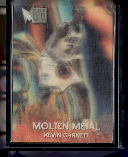 1996-97 Metal #2 Kevin Garnett Molten Metal — front