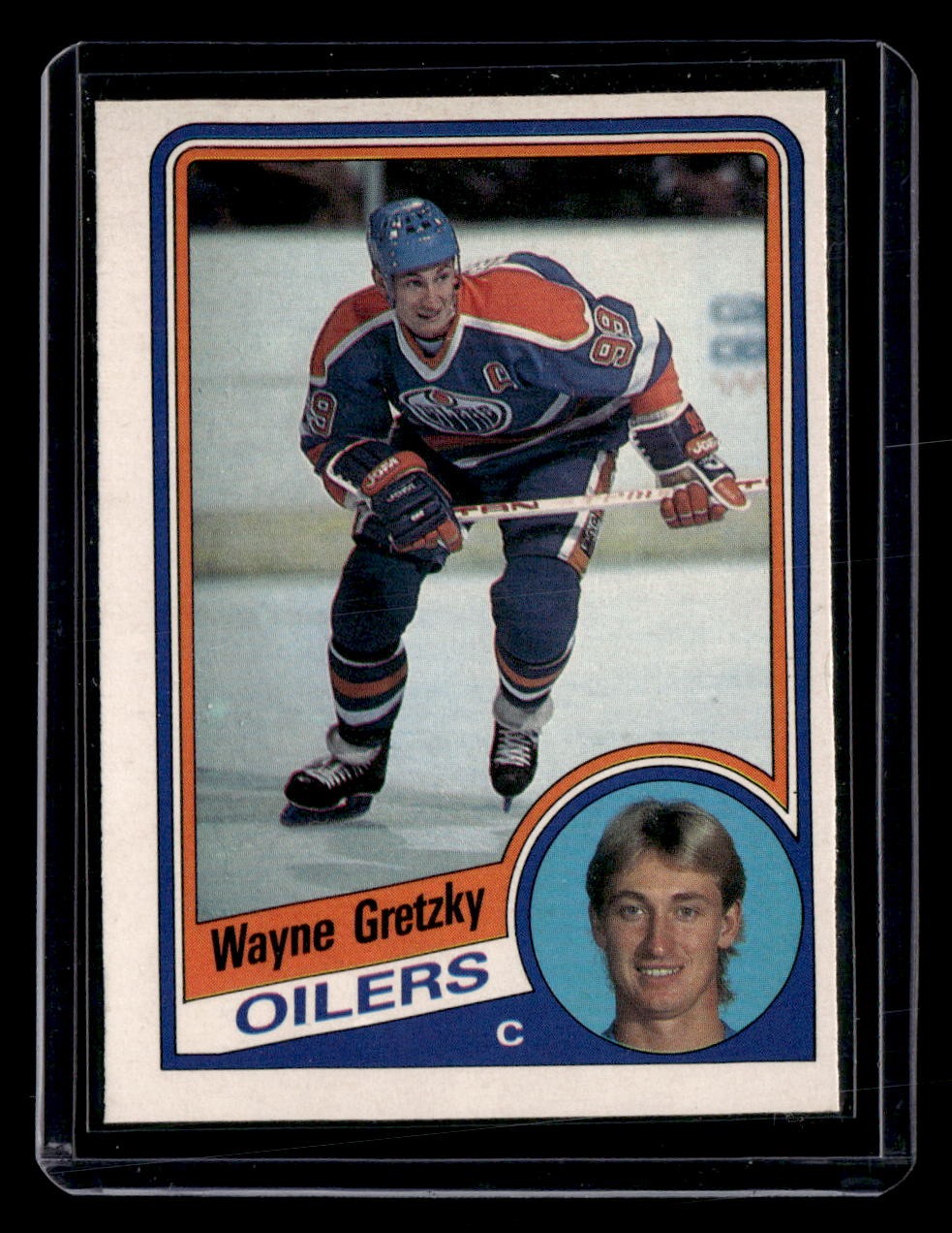 1984-85 O-Pee-Chee #243 Wayne Gretzky — front