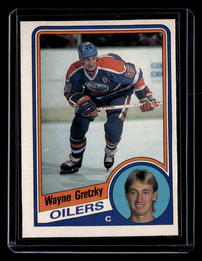 1984-85 O-Pee-Chee #243 Wayne Gretzky — front