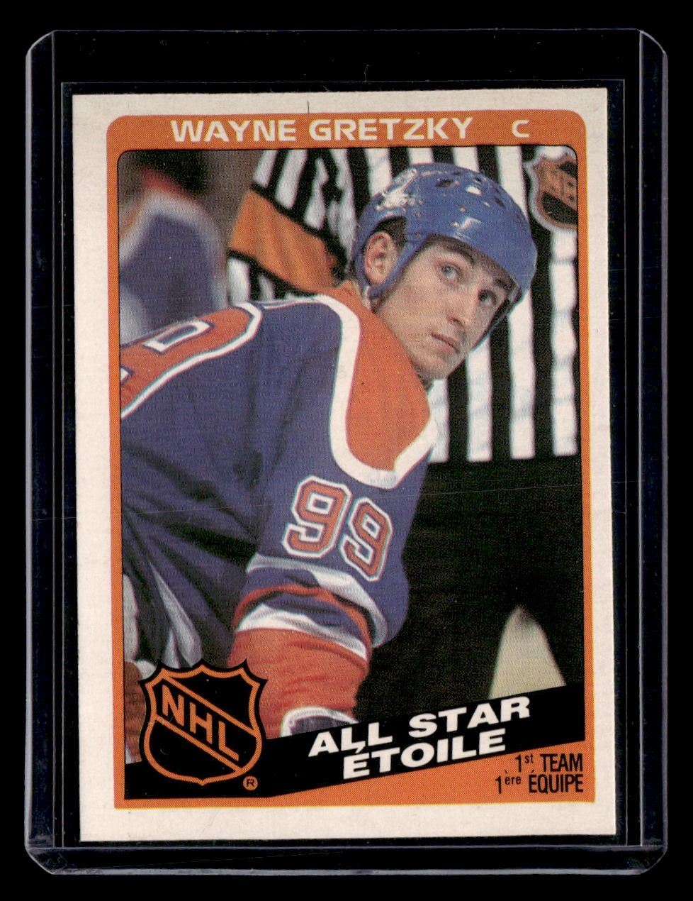 1984-85 O-Pee-Chee #208 Wayne Gretzky — front