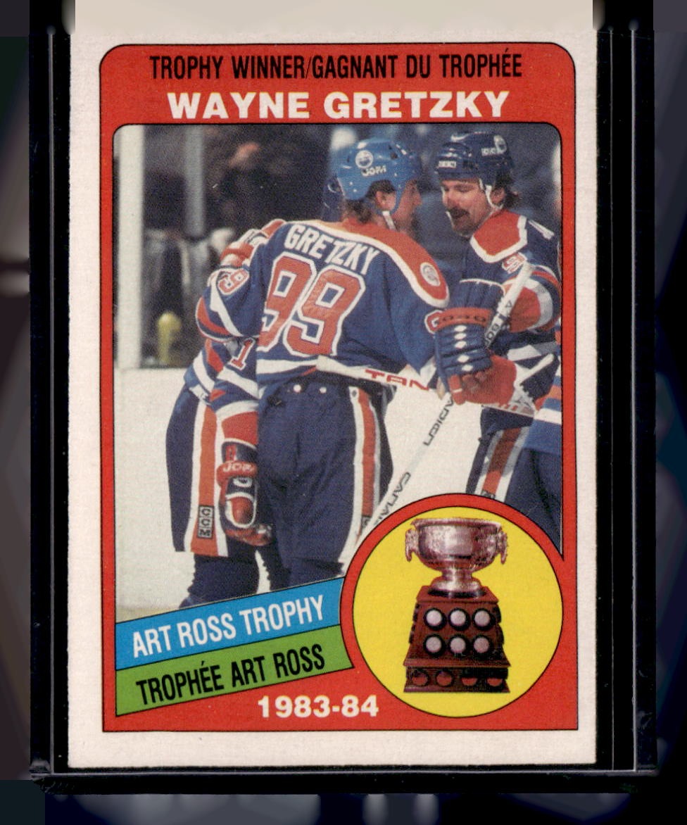 1984-85 O-Pee-Chee #373 Wayne Gretzky — front