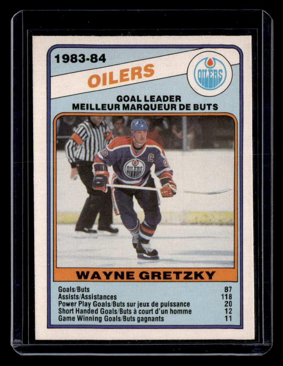 1984-85 O-Pee-Chee #357 Wayne Gretzky — front