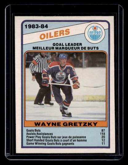 1984-85 O-Pee-Chee #357 Wayne Gretzky — front