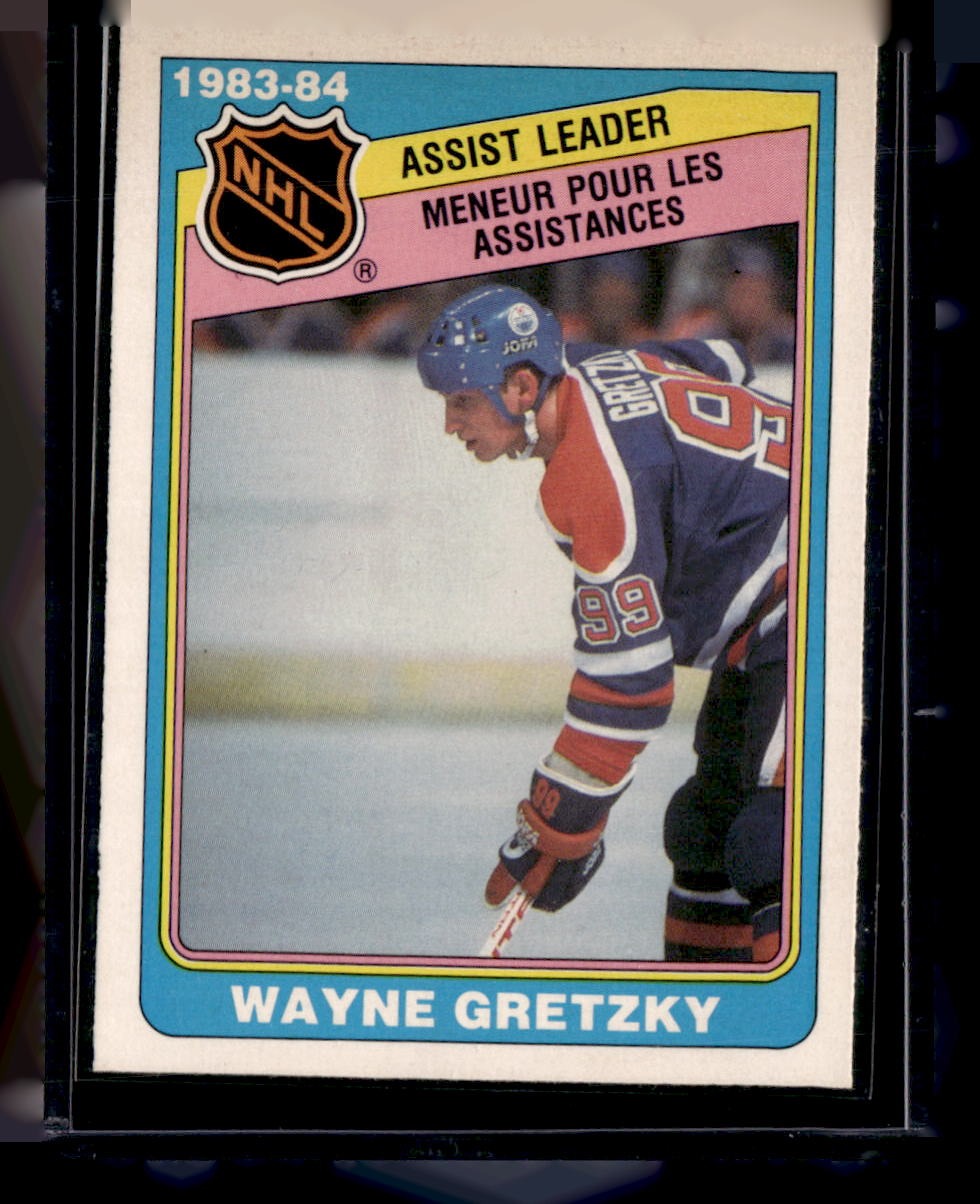 1984-85 O-Pee-Chee #382 Wayne Gretzky — front
