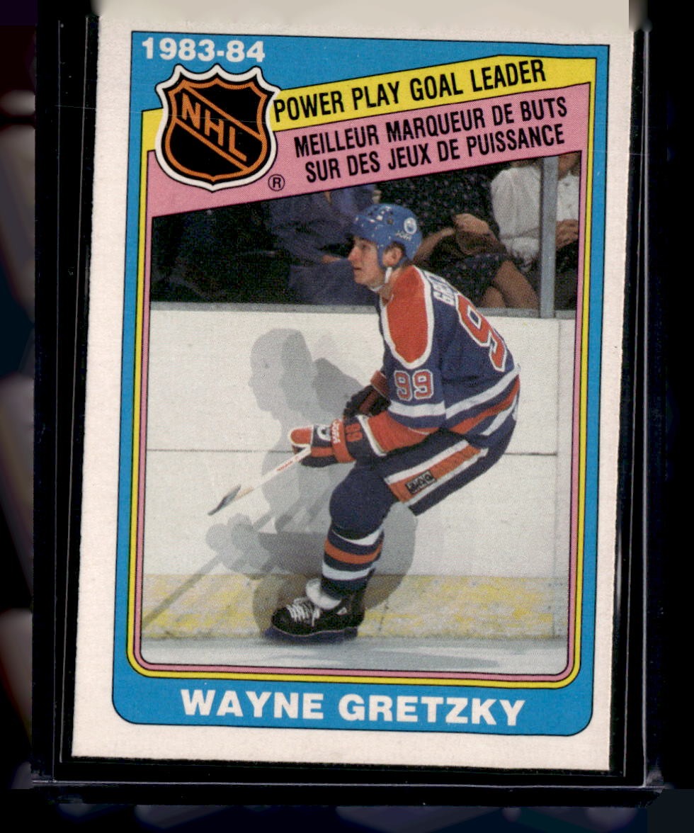 1984-85 O-Pee-Chee #383 Wayne Gretzky — front