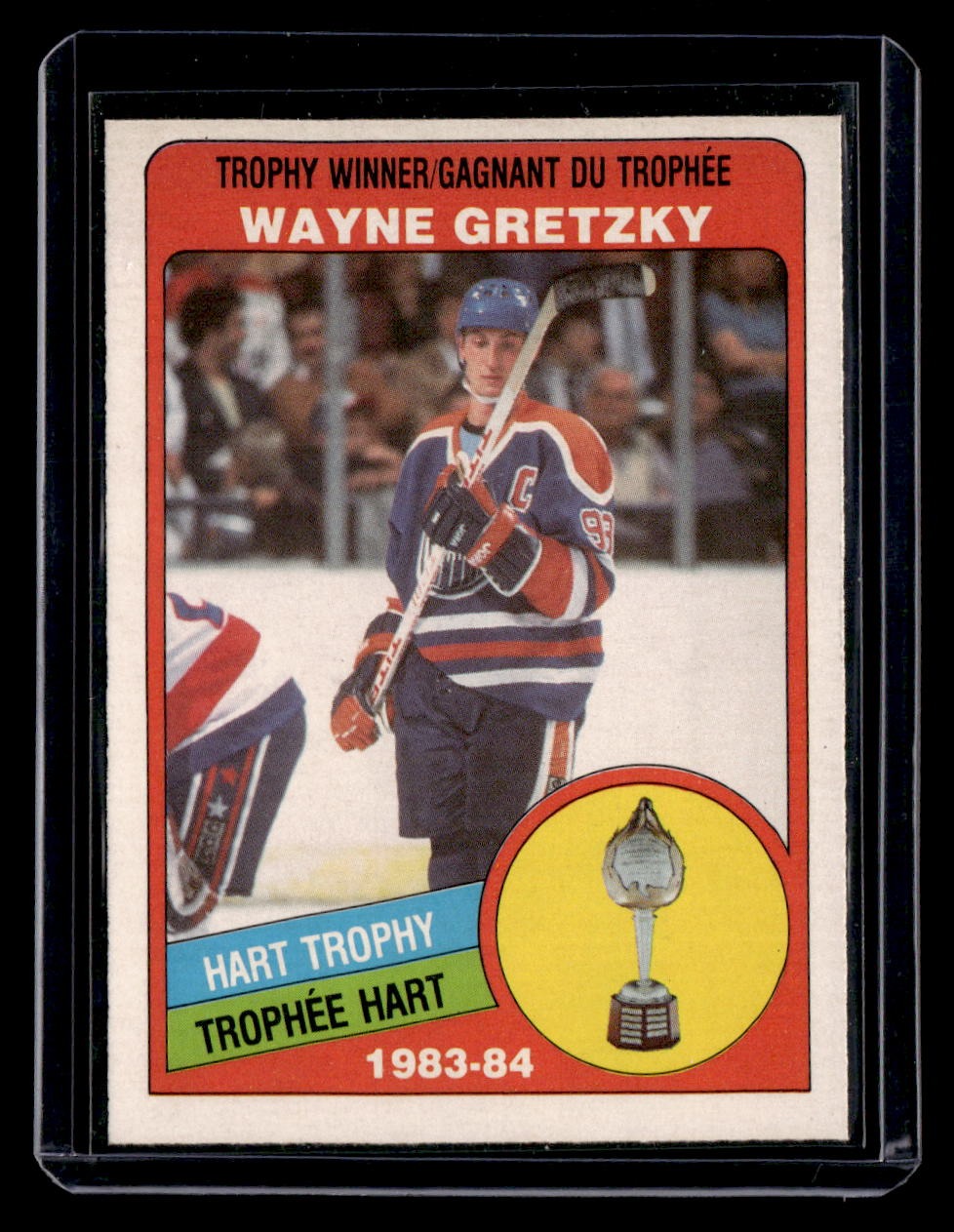 1984-85 O-Pee-Chee #374 Wayne Gretzky — front