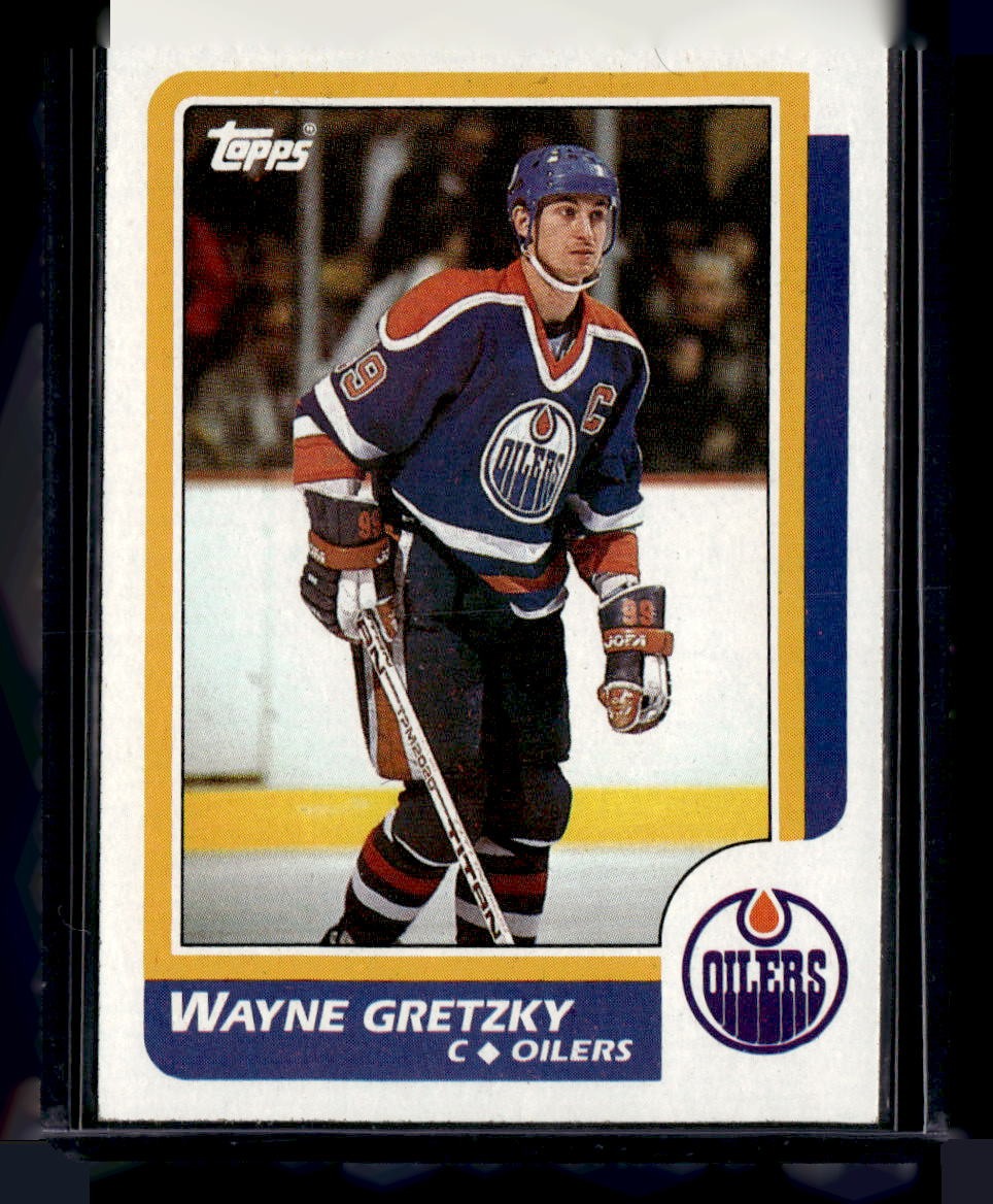1986-87 Topps #3 Wayne Gretzky — front