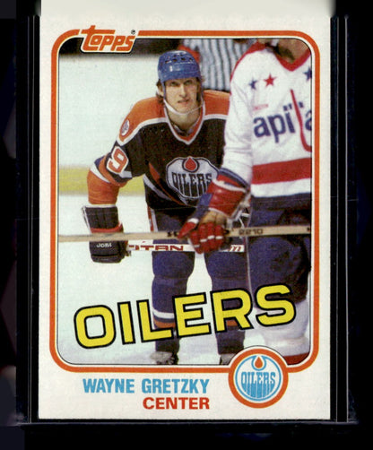 1981-82 Topps #16 Wayne Gretzky — front