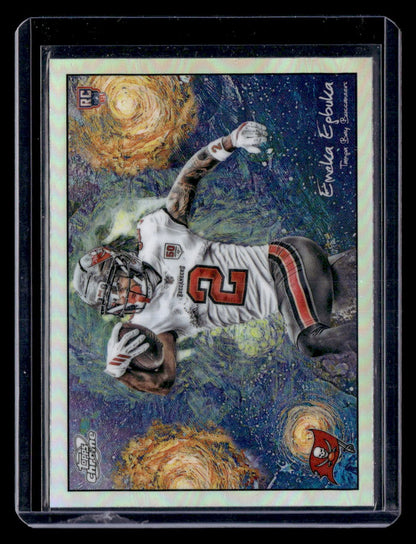 2025 Topps Chrome Cosmic #STN-8 Emeka Egbuka Stars in the Night — front