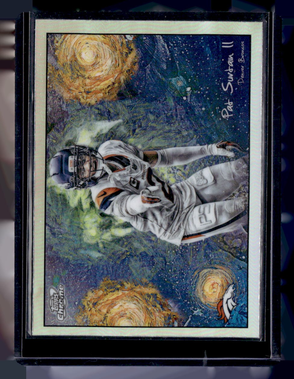 2025 Topps Chrome Cosmic #STN-25 Patrick Surtain II Stars in the Night — front