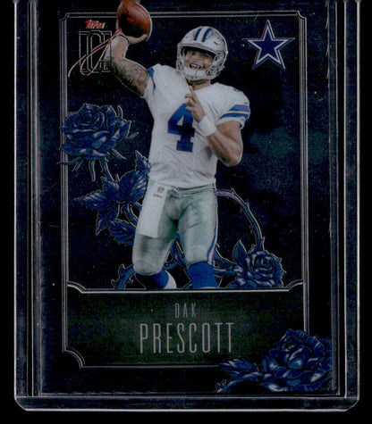 2025 Topps Signature Class #ROSES-5 Dak Prescott Roses — front