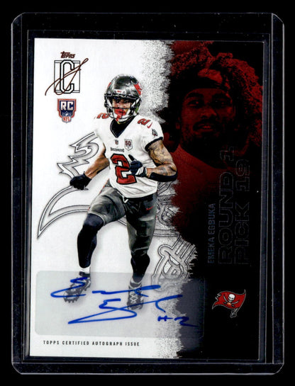 2025 Topps Signature Class #105 Emeka Egbuka Autographs — front