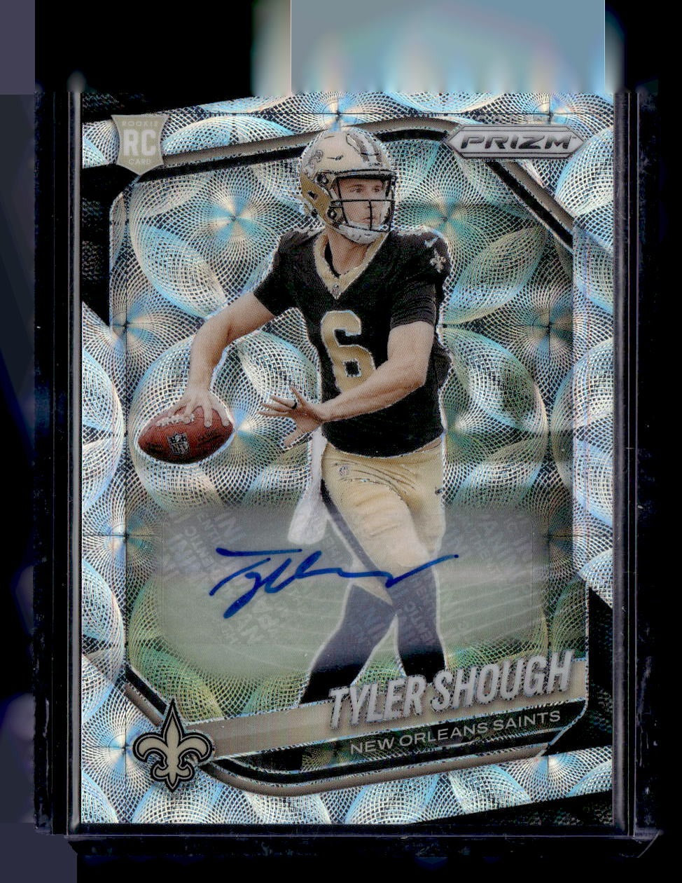 2025 Panini Prizm #327 Tyler Shough Prizm Choice Autographs #/100 — front