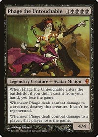 MTG Conspiracy Phage the Untouchable