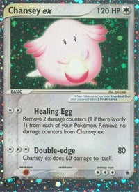 Pokemon Ruby and Sapphire Chansey ex