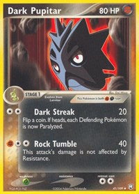 pokemon Team Rocket Returns Dark Pupitar - 041/109